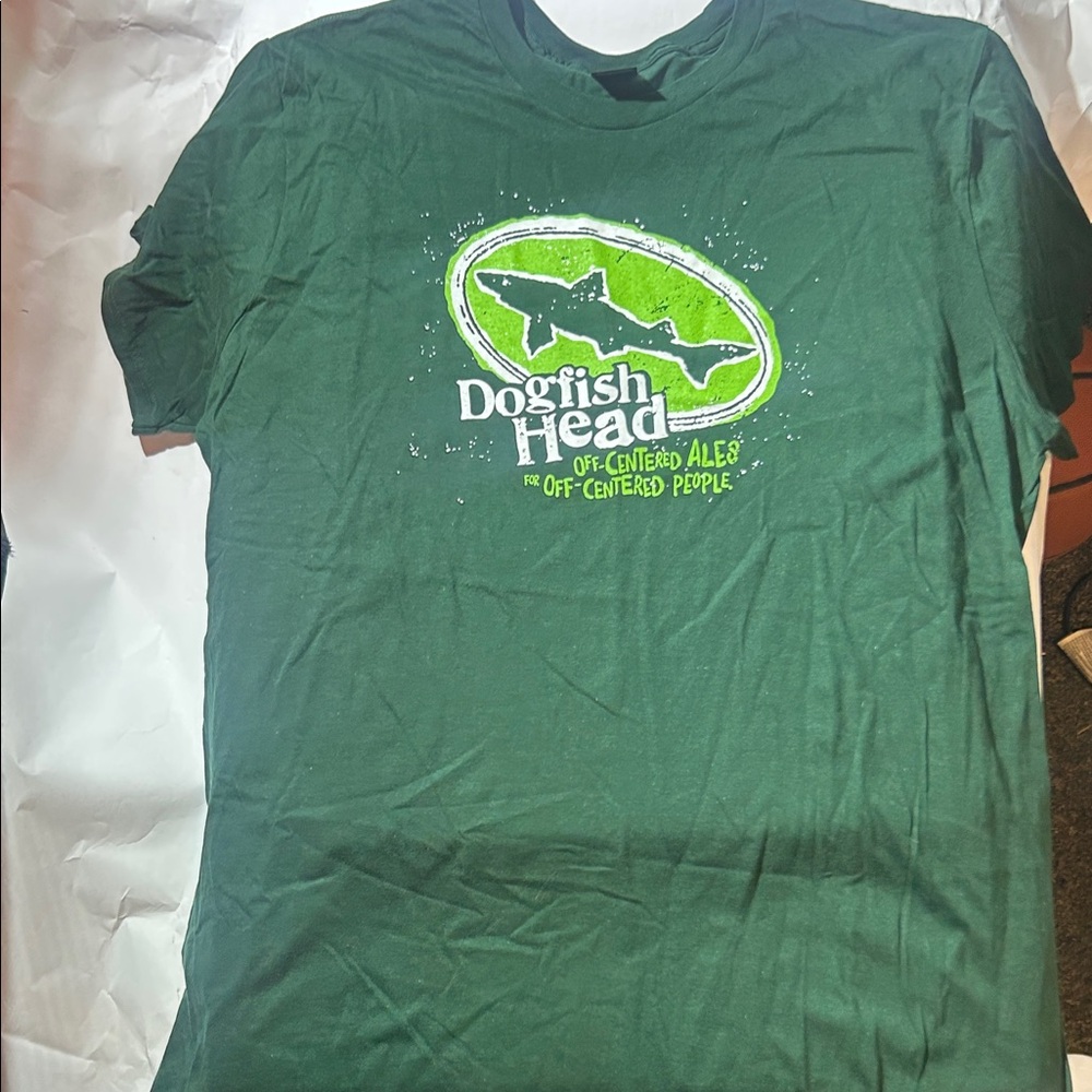 Dogfish Head ‘Off-Centered Ales For Off-Centered People’ Green T-Shirt